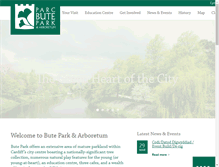 Tablet Screenshot of bute-park.com